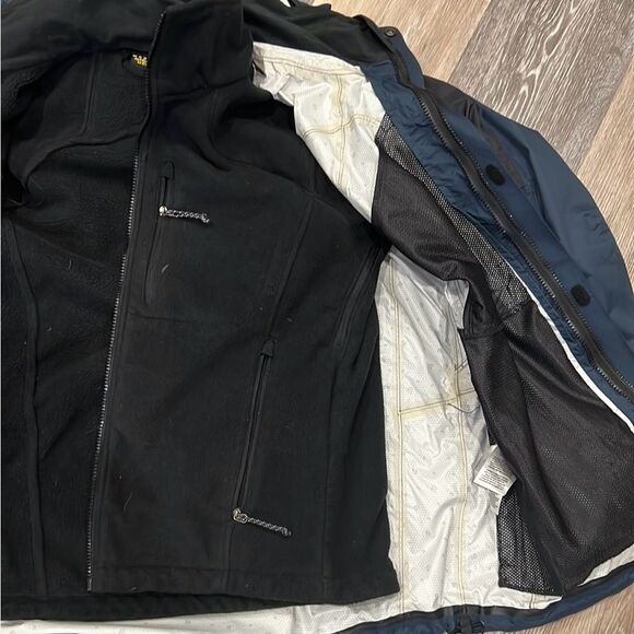 Mountain Hardwear  blue & black conduit silk jacket size Medium - Picture 5 of 9
